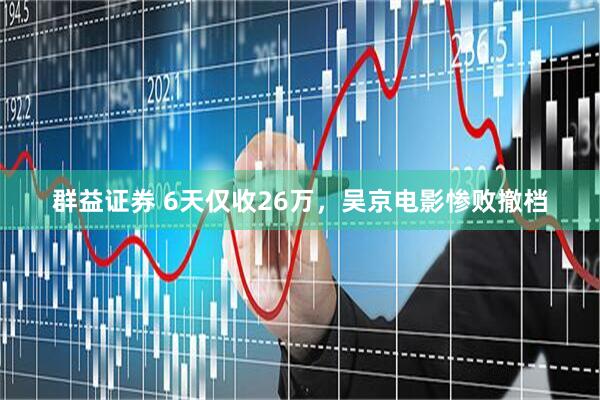 群益证券 6天仅收26万，吴京电影惨败撤档